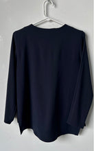 Load image into Gallery viewer, Ann Taylor Womens Blue Long Sleeve Quarter-Zip Blouse Top Size SP
