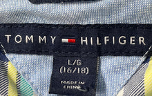 Load image into Gallery viewer, Tommy Hilfiger Mens Multicolor Plaid Cotton Long Sleeve Dress Shirt Size L 16/18