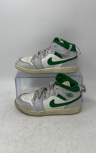 Load image into Gallery viewer, Nike Kids Air Jordan 1 Mid DQ8424-142 White Green Gray Sneaker Shoes Size 13C