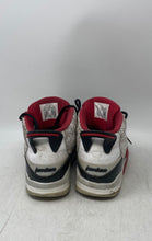 Load image into Gallery viewer, Nike Kids Air Jordan Dub Zero DV1360-160 White Red Black Sneaker Shoes Size 7Y