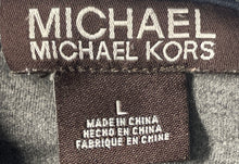 Load image into Gallery viewer, Michael Kors Mens Gray Heather Quarter-Zip Long Sleeve Pullover Sweater Size L