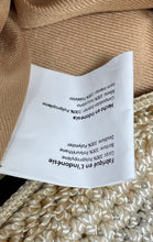 Load image into Gallery viewer, The Sak Womens Light Brown Sequoia Crochet Outer Pockets Shoulder Hobo Bag