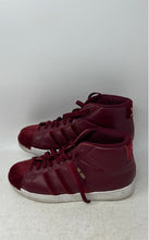 Load image into Gallery viewer, Adidas Mens Pro Model J Red Round Toe Lace-Up Sneakers Shoes Size 6.5