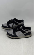 Load image into Gallery viewer, Nike Kids Dunk Low HQ3810-001 Gray Black Lace-Up Sneaker Shoes Size 4.5Y