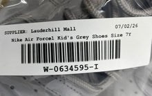 Load image into Gallery viewer, Nike Kids Air Force 1 High WB 922066-002 Gray Suede Sneakers Shoes Size 7Y