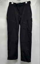 Load image into Gallery viewer, Gerry Mens Black Flat Front Pockets Straight Leg Snow Cargo Pants Size Medium