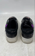 Load image into Gallery viewer, Kurt Geiger Girls Mini Laney Butterfly Black Lace-Up Sneakers Shoes Size 3M