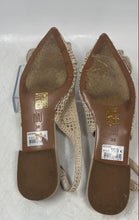 Load image into Gallery viewer, Bibi Lou Womens 55mm Dalila Beige Buckle Slingback Sandals Size EUR 38