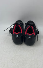 Load image into Gallery viewer, Peloton Mens PL-SH-B-39 Black Red Adjustable Strap Road Cycling Shoes Size 39