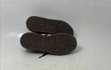 Load image into Gallery viewer, Adidas Girls Samba Classic 036516 Black White Leather Tennis Sneaker Shoes 2.5