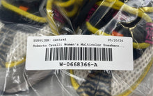 Load image into Gallery viewer, Authentic Roberto Cavalli Unisex Multicolor Low Top Sneakers Shoes Sz M 7 W 8.5