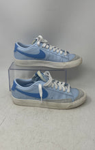 Load image into Gallery viewer, Nike Mens Blazer Low '77 Vintage FD0281-400 Blue Gray Sneaker Shoes Size 6
