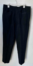 Load image into Gallery viewer, Armani Exchange Mens Blue Flat Front Pockets Straight Leg Dress Pants Size 36