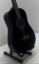 Load image into Gallery viewer, Ashthorpe B24 Black 6 String Full Size Acoustic Guitar With Soft Case