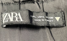 Load image into Gallery viewer, Zara Mens Black Pockets Regular Fit Activewear Track Pants Size Large
