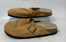 Load image into Gallery viewer, Lucky Brand Kids Boston Brown Suede Slip-On Round Toe Clog Sandals Size 3M