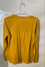 Load image into Gallery viewer, Mossimo Mens Yellow Long Sleeve Crew Neck Pullover T-Shirt Size Large