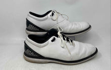 Load image into Gallery viewer, Nike Mens Air Jordan ADG 4 DM0103-110 White Black Lace-Up Golf Shoes Size 13