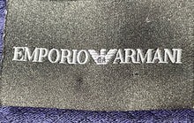 Load image into Gallery viewer, Emporio Armani Mens Blue Printed Crew Neck Short Sleeve Pullover T-Shirt Size L