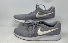 Load image into Gallery viewer, Nike Mens Tanjun 812655-010 Gray Lace-Up Low Top Running Shoes Size 13