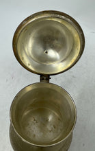 Load image into Gallery viewer, Vintage Brass Serving Four Footed Spout Handled Teapot With Hinged Lid