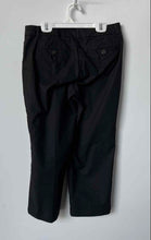 Load image into Gallery viewer, Dockers Womens Black Flat Front Pockets Wide-Leg Stretch Dress Pants Size 4