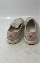Load image into Gallery viewer, Michael Kors Womens Beige Signature Print Slip-On Loafers Shoes Size 5
