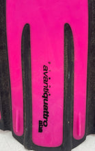 Load image into Gallery viewer, Mares Avanti Quattro Pink Black Open Heel Bungee Scuba Diving Fins Size Small