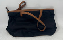 Load image into Gallery viewer, Michael Kors Womens Kempton Black Brown Inner Pocket Double Handle Tote Handbag