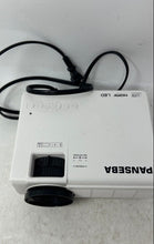 Load image into Gallery viewer, Panseba Model HI-04 White Full HD HDMI Mini LED Projector Not Tested