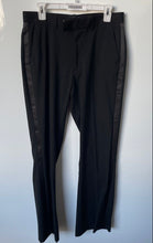Load image into Gallery viewer, Asos Design Mens Black Flat Front Pockets Straight Leg Dress Pants Size 32x30