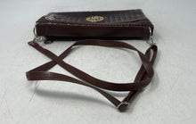 Load image into Gallery viewer, Womens Brown Detachable Strap Inner Pockets Shoulder Crossbody Purse