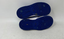 Load image into Gallery viewer, Nike Kids Dunk Low White Blue Low Top Lace-Up Sneakers Shoes Size 9C