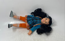 Load image into Gallery viewer, Children Of America Doll Mia Long Rooted Black Hair Brown Eyes Fashion Doll