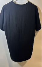 Load image into Gallery viewer, Karl Lagerfeld Mens Black Graphic Print Cotton Pullover T-Shirt Size Medium