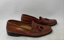 Load image into Gallery viewer, Giorgio Brutini Mens Brown Leather Tassel Slip-On Loafer Shoes Size 12D