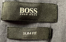Load image into Gallery viewer, Hugo Boss Mens Blue Short Sleeve Slim-Fit Collared Golf Polo Shirt Size L