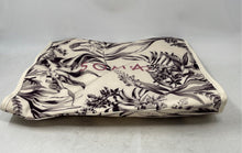 Load image into Gallery viewer, Soma Womens White Floral Print Double Handle Shoulder Tote Bag