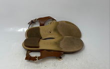 Load image into Gallery viewer, Michael Kors Womens Suki Brown Leather Open Toe Flat Thong Sandals Size 6.5 M