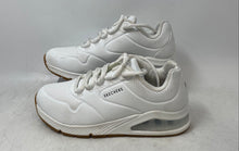 Load image into Gallery viewer, Skechers Womens Uno 2 Air Around You 155543 White Lace-Up Sneaker Shoes Size 6