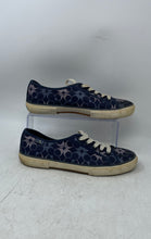 Load image into Gallery viewer, Coach Womens Kalyn A4276 Blue Signature Print Lace-Up Sneaker Shoes Size 8B