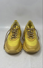 Load image into Gallery viewer, L.A. Gear Mens Yellow Round Toe Lace-Up Low Top Sneakers Shoes Size EUR 40