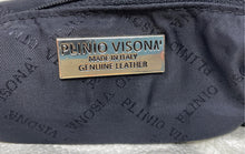 Load image into Gallery viewer, Authentic Plinio Visona Womens Cream Shoulder Tote Handbag Stained Damaged