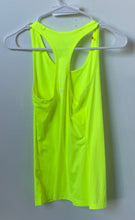 Load image into Gallery viewer, Nike Womens Dri-Fit Neon Yellow Activewear Sleeveless Racerback Tank Top Size S