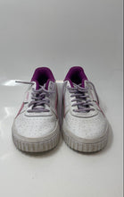 Load image into Gallery viewer, Puma Womens Cali Chase 369970 02 White Pink Lace-Up Tennis Shoes Size 4.5