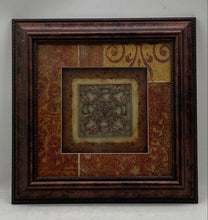Load image into Gallery viewer, Medallion Glass Framed Wall Hanging Home Decor Engraved Art Painting