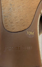 Load image into Gallery viewer, Gianni Bini Womens Vanna Beige Slip-On Pointed Toe Slingback Flats Size 10M
