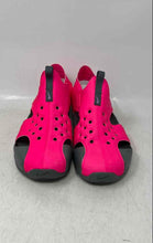 Load image into Gallery viewer, Nike Kids Sunray Protect 2 Pink And Gray Hook & Loop Sports Sandals Size 3Y