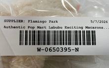 Load image into Gallery viewer, Replica Pop Mart Labubu Exciting Macarons Beige Toffee Plush Keychain