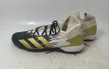 Load image into Gallery viewer, Adidas Mens Predator Mutator 20.3 Turf Black White Gold-Tone Sneaker Shoes 12.5